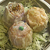 ヒバリのマグロ刺＆名物シュウマイ3個セット