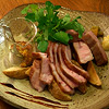自家製 塩チーズとうふ＆塩熟厚切り豚ロース炙り焼き