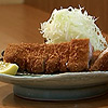 オクラとじゅん菜の酢のもの＆とんかつ