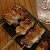 焼鳥5本盛り＆焼き豚足ともつと豚の耳焼き